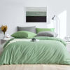 Picture of FLXXIE 2 Pack Microfiber Queen Pillow Cases, 1800 Super Soft Pillowcases with Envelope Closure, Wrinkle, Fade and Stain Resistant Pillow Covers, 20x30, Sage Green