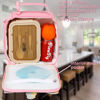 Picture of FlowFly Kids Lunch box Insulated Soft Bag Mini Cooler Back to School Thermal Meal Tote Kit for Girls, Boys, Smile