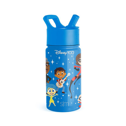 Simple Modern Pixar Classics 12oz Plastic Tritan Summit Kids Water Bottle  with Straw - Simple Modern