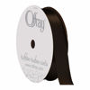 Picture of Berwick Offray 5/8" Single Face Satin Ribbon, Brown, 6 Yds