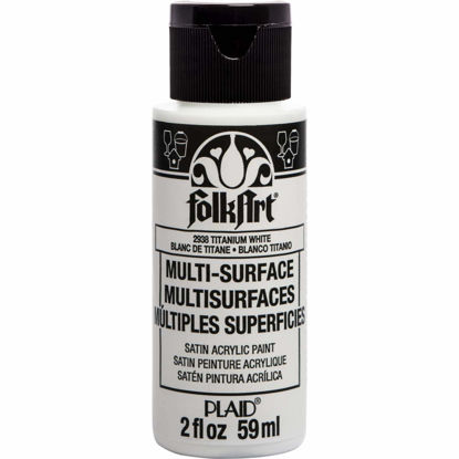 FolkArt Acrylic Paint in Assorted Colors (2 fl oz), 479, Pure Black