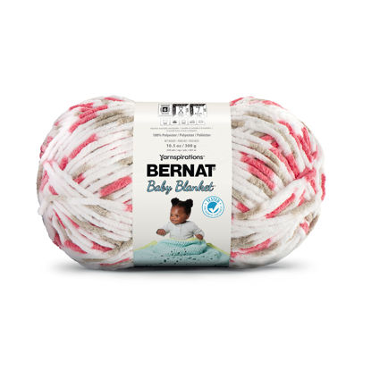 Picture of Bernat Baby Blanket BB Flowerpot Yarn - 1 Pack of 10.5oz/300g - Polyester - #6 Super Bulky - 220 Yards - Knitting/Crochet