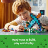 Picture of LEGO Minecraft The Sword Outpost 21244 Building Toys - Featuring Creeper, Warrior, Pig, and Skeleton Figures, Game Inspired Toy for Fun Adventures and Play, Gift for Kids, Boys, and Girls Ages 8+