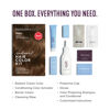 Picture of Madison Reed Radiant Hair Color Kit, Light Golden Brown for 100% Coverage of Gray Hair, Ammonia-Free, 7NGV Lucca Light Brown, Permanent Hair Dye, Pack of 1