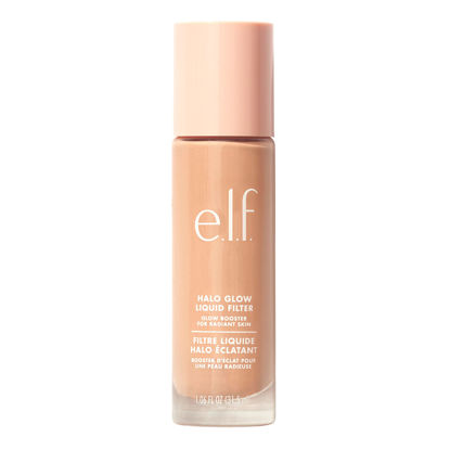 Picture of e.l.f. Halo Glow Liquid Filter, Complexion Booster For A Glowing, Soft-Focus Look, Infused With Hyaluronic Acid, Vegan & Cruelty-Free, 3 Light/Medium