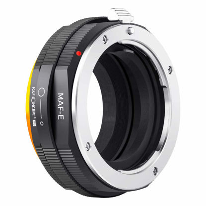 Picture of K&F Concept Lens Mount Adapter Compatible for Sony Alpha Minolta AF A-Type Lens to NEX E-Mount Mirrorless Camera with Matting Varnish Design