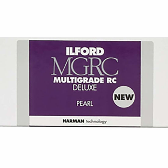 Picture of Ilford Multigrade V RC Deluxe Pearl Surface Black &amp; White Photo Paper, 190gsm, 5x7", 25 Sheets