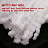 Picture of 6 Pack Mop Replacement Heads for Spin Mop, Microfiber Spin Mop Refills, Easy Cleaning Mop Head Replacement