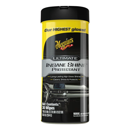 Picture of Meguiar's Ultimate Insane Shine Protectant Wipes - 30 Wipes