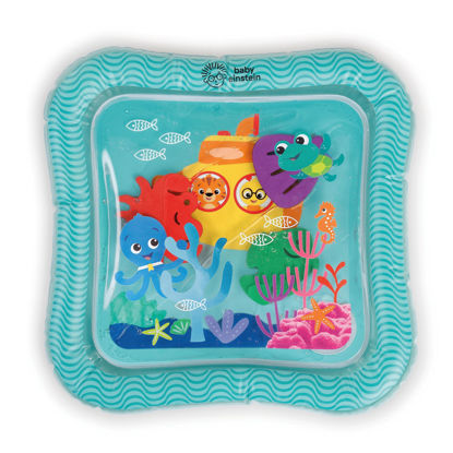 Picture of Baby Einstein Ocean Explorers Sensory Splash Water Mat, for Tummy Time or Seated Play, Ages 0-36 Months