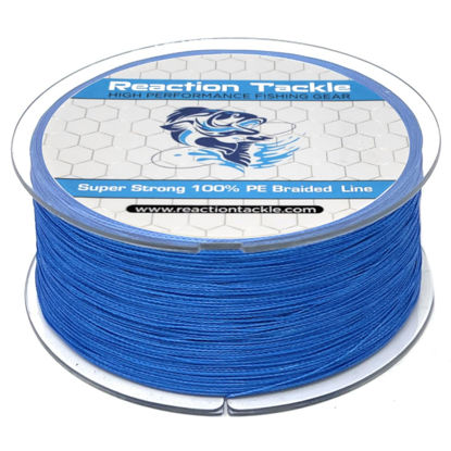 Picture of Reaction Tackle Braided Fishing Line Dark Blue 30LB 500yd
