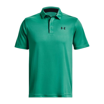 Picture of Under Armour Men's Tech Golf Polo , (508) Birdie Green / / Black , XX-Large
