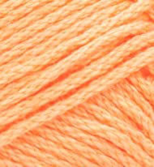 GetUSCart Lion Brand 24/7 Cotton Yarn, Yarn for Knitting, Crocheting, and Crafts, Creamsicle, 3