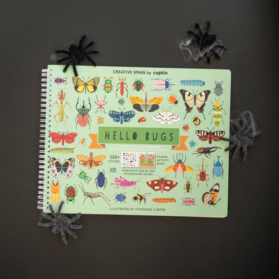 GetUSCart- Hello Bugs & Insects Sticker + Coloring Book (500+ Stickers ...