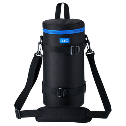 Picture of JJC Deluxe Large Camera Lens Pouch Carrying Case for Nikon 200-500mm Canon RF 800mm Sigma 150-500mm 150-600mm |C Tamron 150-600mm Lens size below 144x 316mm Lens JBL Xtreme Storage Bag