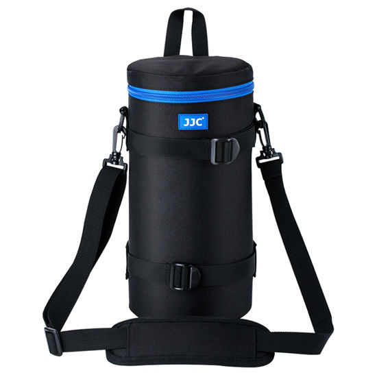 Picture of JJC Deluxe Large Camera Lens Pouch Carrying Case for Nikon 200-500mm Canon RF 800mm Sigma 150-500mm 150-600mm |C Tamron 150-600mm Lens size below 144x 316mm Lens JBL Xtreme Storage Bag