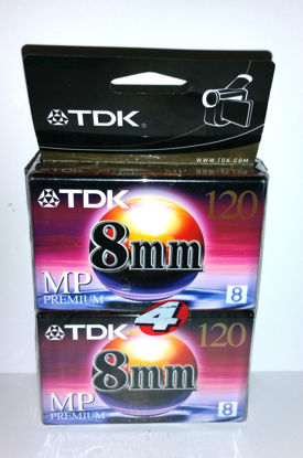Picture of TDK Premium Grade 8mm Video Tape (4-Pack) (Discontinued by Manufacturer)