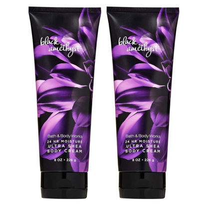 Picture of Bath & Body Works Ultimate Hydration Body Cream For Women 8 Fl Oz 2- Pack (Black Amethyst)