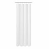 Picture of N&Y HOME Fabric Shower Curtain Liner Extra Long Stall Size 48 x 84 inches, Hotel Quality, Washable, White Bathroom Curtains with Grommets, 48x84