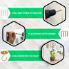 Picture of Etoolia Ceiling Hooks for Hanging Plants- 4pcs 3 inches Heavy Duty Vinyl Coated, Gold Hanging Hooks for Bird Feeders, Planters and Wind Chimes