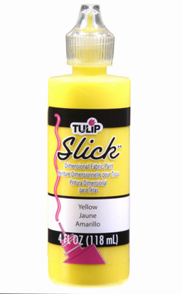 Picture of Tulip 41408 Dimensional Fabric Paint 4oz Slick Yellow