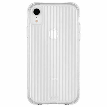 Picture of Case-Mate - iPhone XR Clear Case - Tough Groove - iPhone 6.1" - Groove Clear