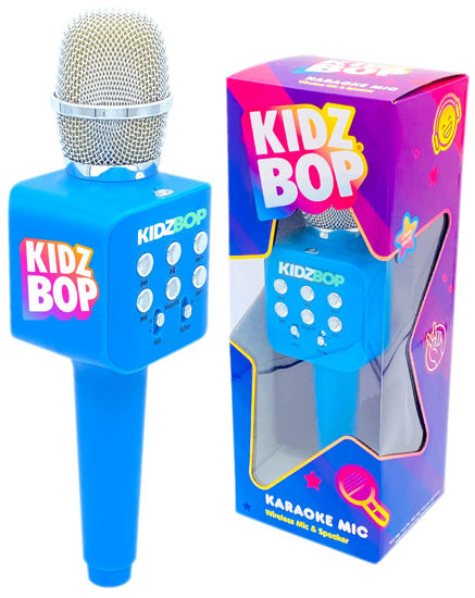 Picture of Move2Play, Kidz Bop Karaoke Microphone | The Hit Music Brand for Kids | Birthday Gift for Girls and Boys | Toy for Kids Ages 4, 5, 6, 7, 8+ Years Old