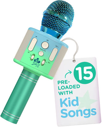 Picture of Move2Play, Kids Star Karaoke | Kids Microphone | Includes Bluetooth & 15 Pre-Loaded Nursery Rhymes | Birthday Gift for Girls, Boys & Toddlers | Girls Toy Ages 2, 3, 4-5, 6+ Years Old