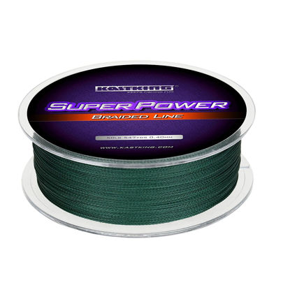 Picture of KastKing Superpower Braided Fishing Line,Moss Green,30 LB,547 Yds