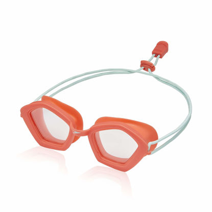 Picture of Speedo Unisex-Child Swim Goggles Sunny G Ages 3-8 , Hot Coral/Clear