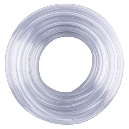 Picture of DERNORD PVC Tubing 3/4"ID X 1"OD Flexible Clear Vinyl Hose 25 Feet for Food Grade