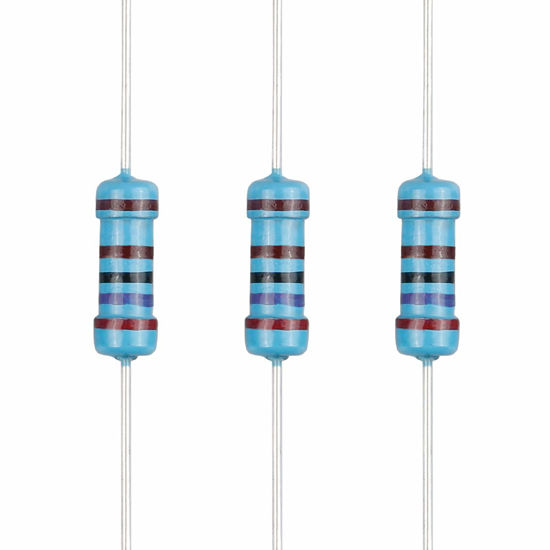 Picture of EDGELEC 100pcs 2.7K ohm Resistor 1/2w (0.5Watt) ±1% Tolerance Metal Film Fixed Resistor, Multiple Values of Resistance Optional