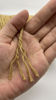 Picture of 100% Natural Macrame Cord,3mm x220yards Cotton Macrame Cords Colored Cotton Macrame Rope Craft Cord for DIY Crafts Knitting Plant Hangers Christmas Wedding Décor (Yellowish Brown, 3mm*220yards)