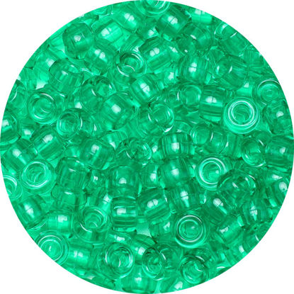 Picture of Eppingwin Beads and Bead assortments (1000 Pony Beads-Green Transparent)…