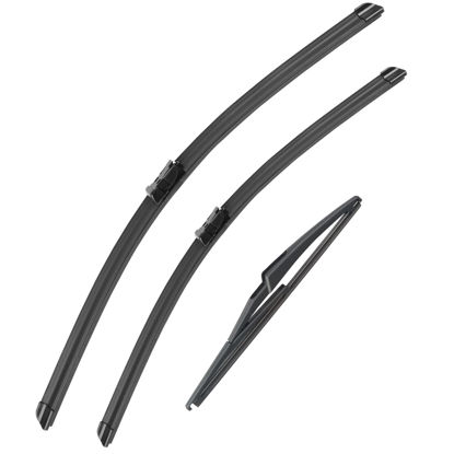 Picture of 3 wipers Replacement for 2015-2020 jeep renegade, Windshield Wiper Blades Original Equipment Replacement - 22"/20"/11" (Set of 3) Top Lock