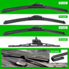 Picture of 4 wipers Replacement for 2007-2014 Toyota FJ Cruiser, Windshield Wiper Blades Original Equipment Replacement - 16"/14"/14"/10" (Set of 4) U/J HOOK