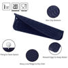 Picture of MicoYang Silicone Dish Drying Mat for Multiple Usage,Easy clean,Eco-friendly,Heat-resistant Silicone Mat for Kitchen Counter,Sink,Bar,Bottle,or Cup Navy Blue S 12inches x 6 inches