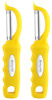 Picture of Spring Chef Premium Swivel Vegetable Peeler, Soft Grip Handle and Ultra Sharp Stainless Steel Blades - Perfect Kitchen Peeler For Veggie, Fruit, Potato, Carrot, Apple- Yellow -Set of 2
