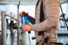 Picture of Nalgene Sustain Tritan BPA-Free Water Bottle Made with Material Derived from 50% Plastic Waste, 32 OZ, Wide Mouth, Slate Blue