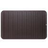 Picture of MicoYang Silicone Dish Drying Mat for Multiple Usage,Easy clean,Eco-friendly,Heat-resistant Silicone Mat for Kitchen Counter or Sink,Refrigerator or Drawer Liner Coffee XXXL 28 inches x 18 inches