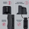 Picture of SABRE Pepper Spray, Quick Release Keychain for Easy Carry and Fast Access, Finger Grip for More Accurate and Faster Aim, Maximum Police Strength OC Spray, 25 Bursts, Secure and Easy to Use Safety