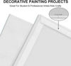 Picture of Canvas Panels 11x14 Inch 12-Pack, 10 oz Double Primed Acid-Free 100% Cotton Canvases for Painting, Blank Flat Canvas Board for Oil Acrylics Watercolor & Tempera Paints