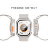 Picture of 2 Pack Case with Tempered Glass Screen Protector for Apple Watch Ultra 49mm,JZK Slim Guard Bumper Full Coverage Hard PC Protective Cover Thin Case for iWatch Ultra 49mm Accessories,Clear