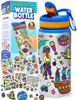 Picture of PURPLE LADYBUG DIY Water Bottle for Boys with Stickers - Great Gifts for Kids Boys, Return Gifts for Kids Birthday & Gifts for Boys 8-12 - Cool Stuff for Boys & Crafts for Boys Ages 6-8