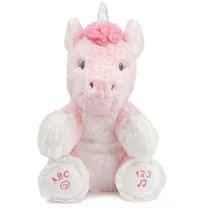 IKASA Mommy Unicorn Toys for Girls Age 4-6，Mom and Baby Stuffed Animal  Plush Toy,Small Family Set Toy with Little Babies,Gifts for Kid  (Unicorn,18)