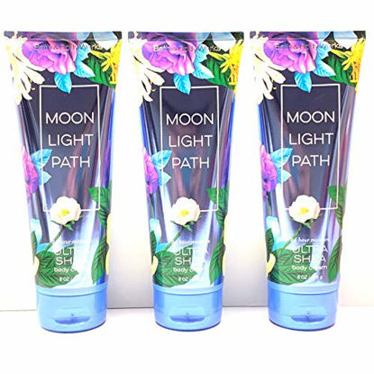 Picture of Bath & Body Works Moonlight Path Ultra Shea Body Cream Pack of 3