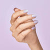 Picture of KISS imPRESS Color Press-On Nails, Nail Kit, PureFit Technology, Short Length, “Picture Purplect”, Polish-Free Solid Color Manicure, Includes Prep Pad, Mini Nail File, Cuticle Stick, and 30 Fake Nails