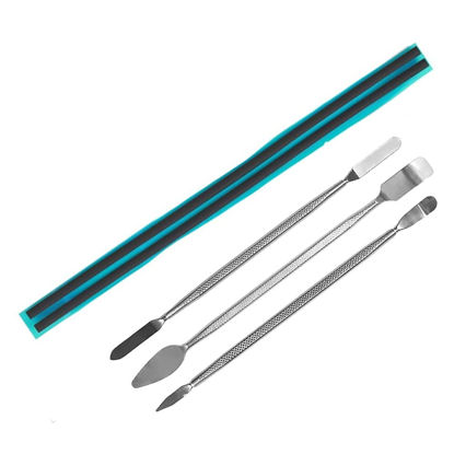 Picture of WESAPPINC Rubber Feet Strips Replacement HP Envy x360 15-DR 15M-DR Convertible 15.6 Laptop with Stainless Steel (Black)