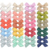 Picture of 40 Pieces Girls Hair Bows Linen Fabric Bows Alligator Clips Hair Accessories for Little Girls Toddlers Kids and Teens