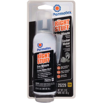 Picture of Permatex 25229 The Right Stuff 1 Minute Black Gasket Maker, 3 oz.